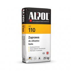 Weißer Silikatmörtel Alpol - AZ 110